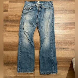 PRELOVED true religion straight leg jeans